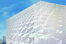 Dänemark, Kopenhagen, Parkhaus Orestad